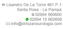 Dr Victor Lozano :: Urologo :: Urologia :: Santa Rosa :: La Pampa